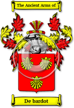 De bardot Family Crest Download (jpg) Legacy Series - 150 DPI